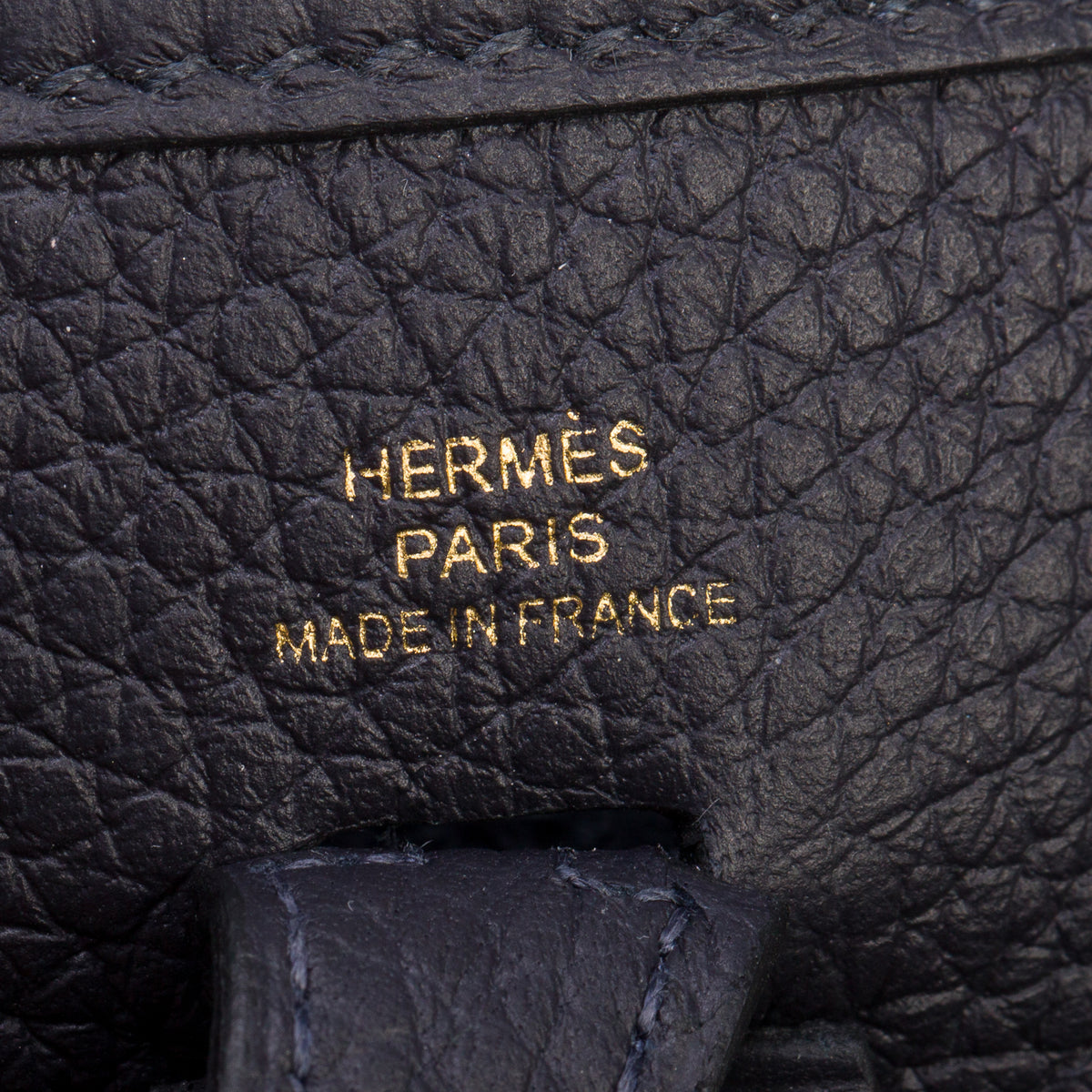 Hermes 2023 Bleu Nuit Taurillon Clemence Amazone Evelyne TPM 16 w/ Box