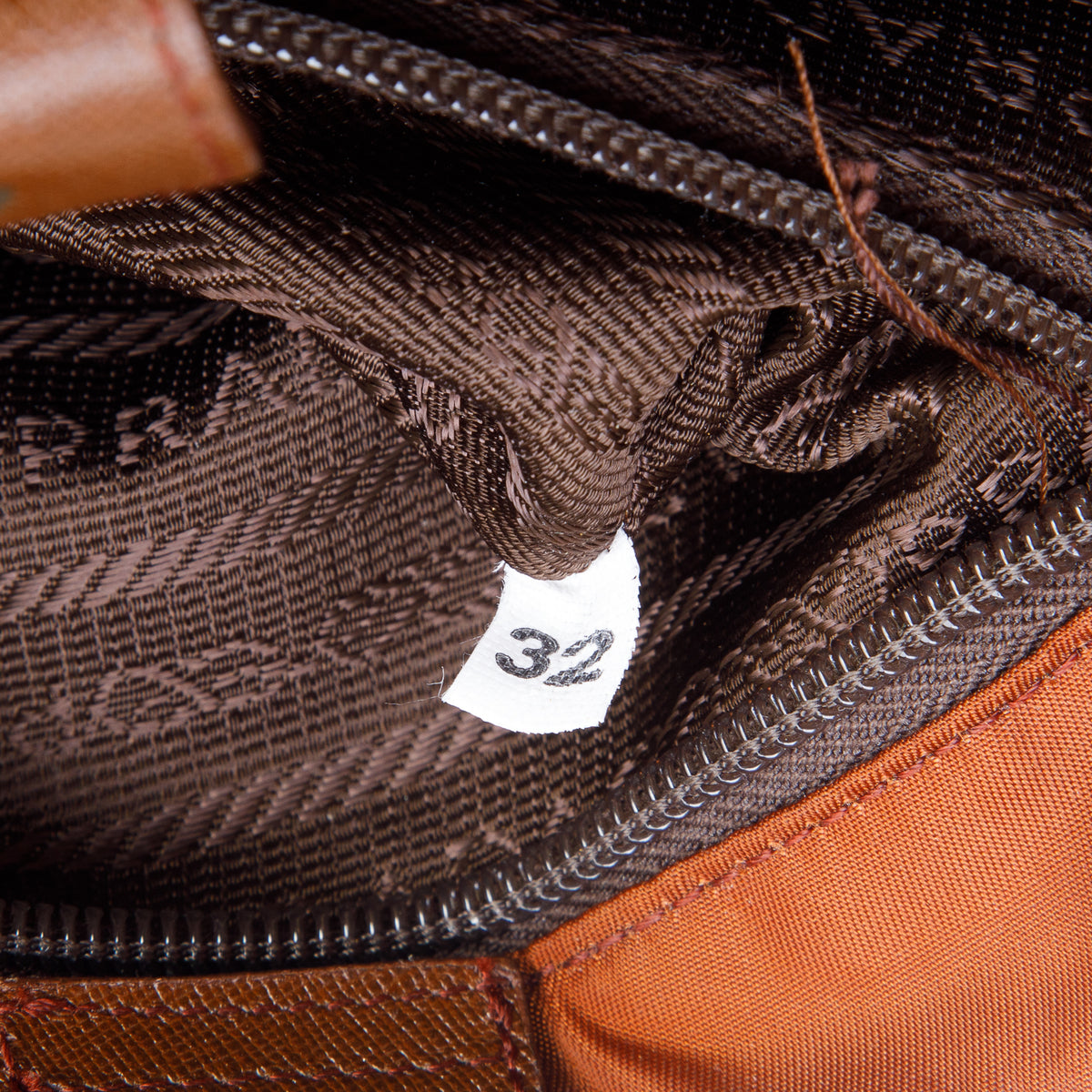 Prada Brown Tessuto Impuntu Quilted Tote w/ Authenticity Card