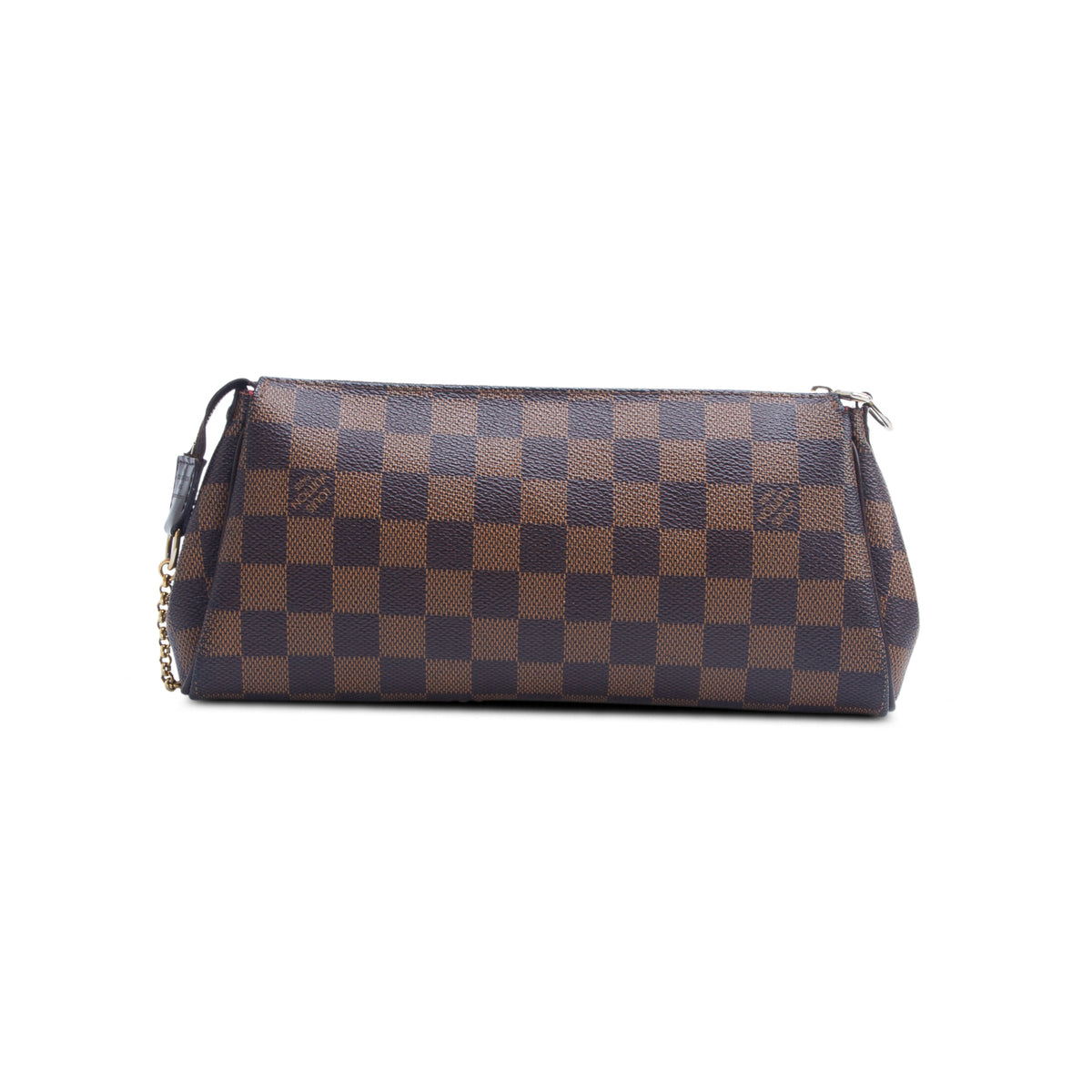 Louis Vuitton Damier Ebene Eva Clutch w/ Straps