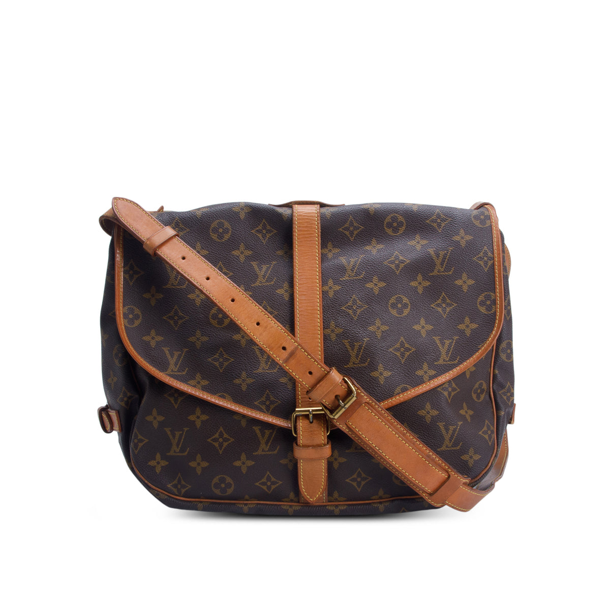 Louis Vuitton Vintage Monogram Saumur 35