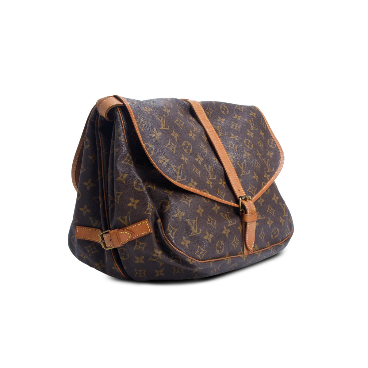 Louis Vuitton Vintage Monogram Saumur 35