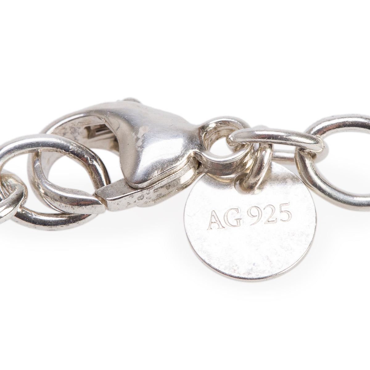 Tiffany & Co. Sterling Silver Infinity Link Bracelet