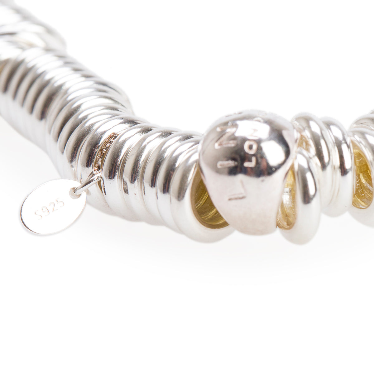 Links of London Sterling Silver Classic Sweetie Heart Charm Bracelet