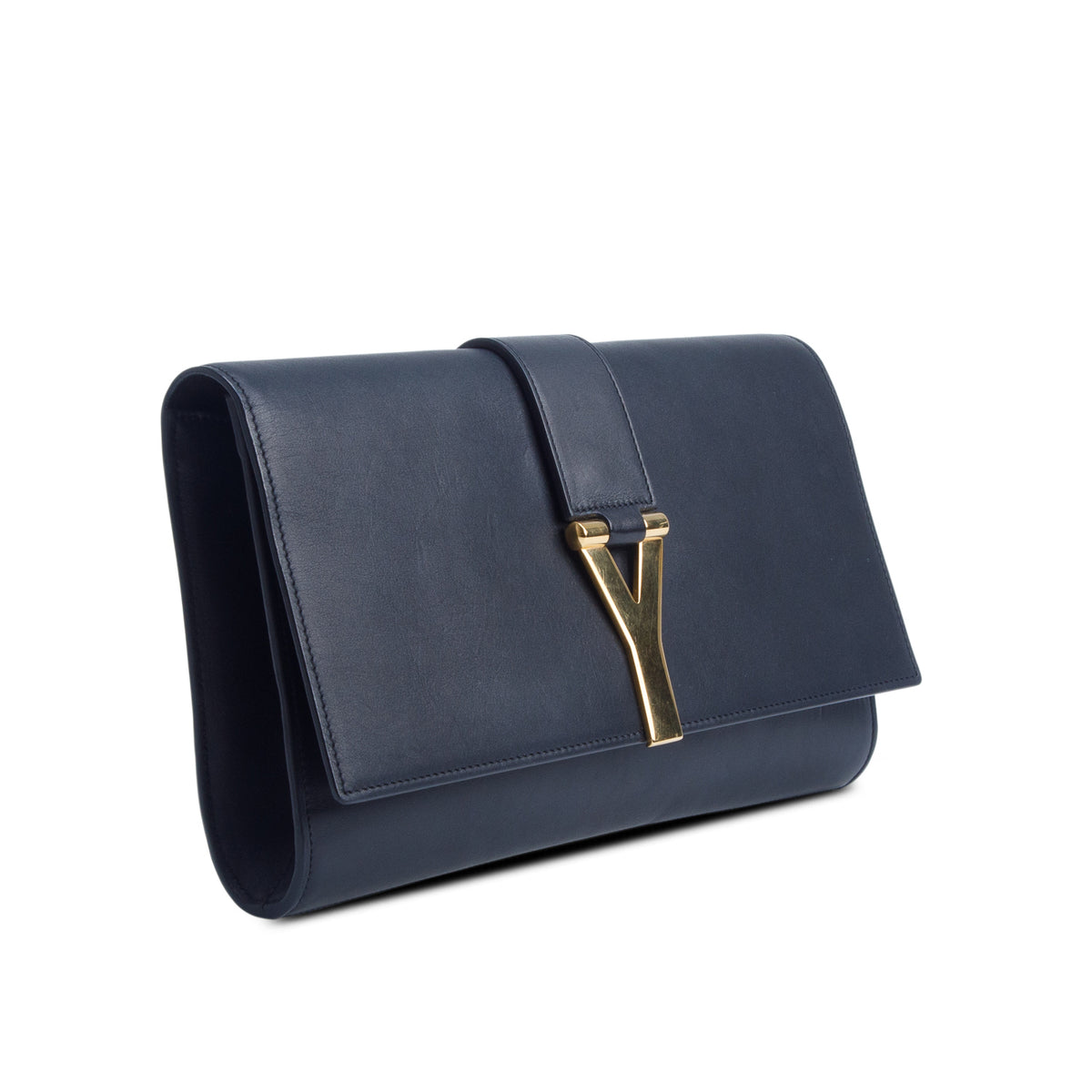 Saint Laurent Calfskin Classic Y Ligne Clutch
