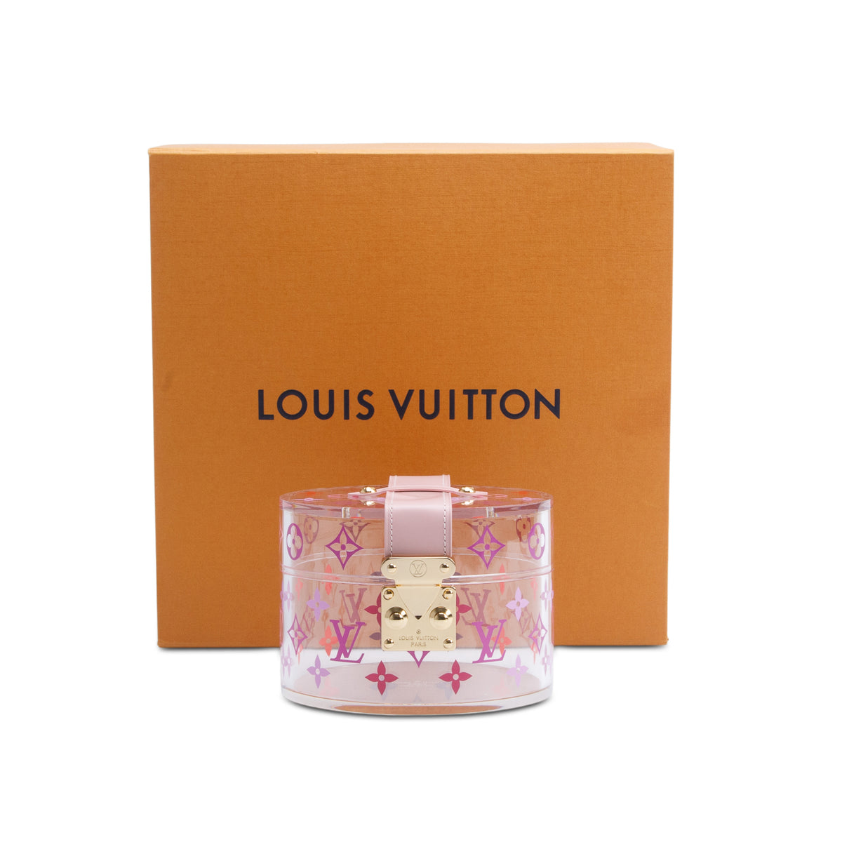 Louis Vuitton 2021 Multicolor Plexiglass Scott Box w/ Box