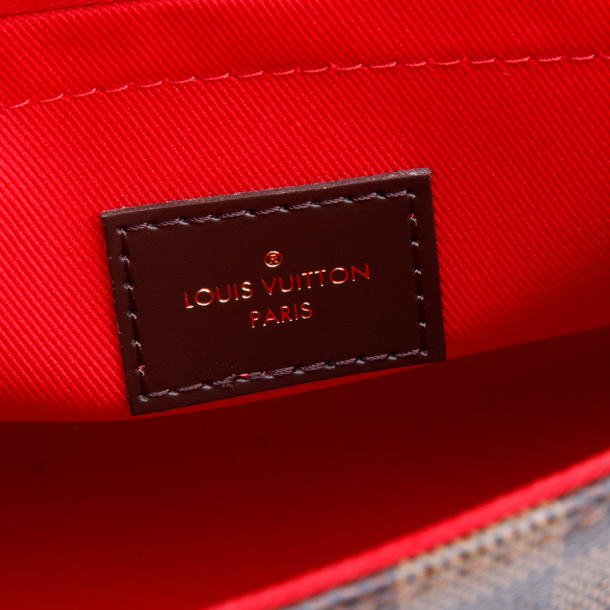 Louis Vuitton Damier Ebene Croisette w/ Box & Strap