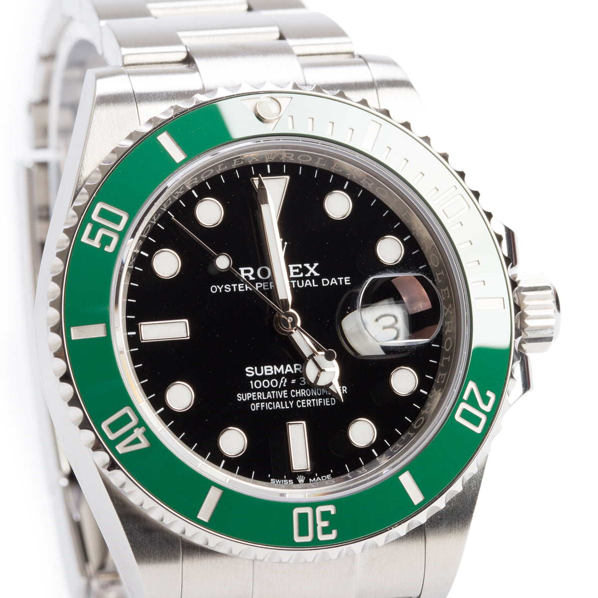 Rolex 2020 Stainless Steel Submariner Date 'Starbucks' 41 MM Automatic Watch 126610LV w/ Box & Papers
