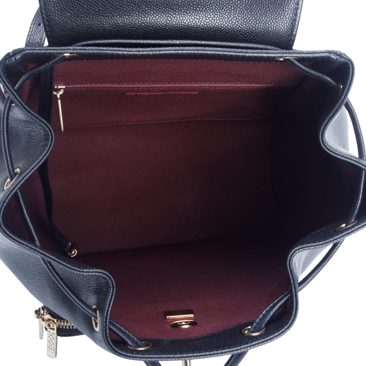 Chanel Black Caviar Quilted Business Affinity Backpack