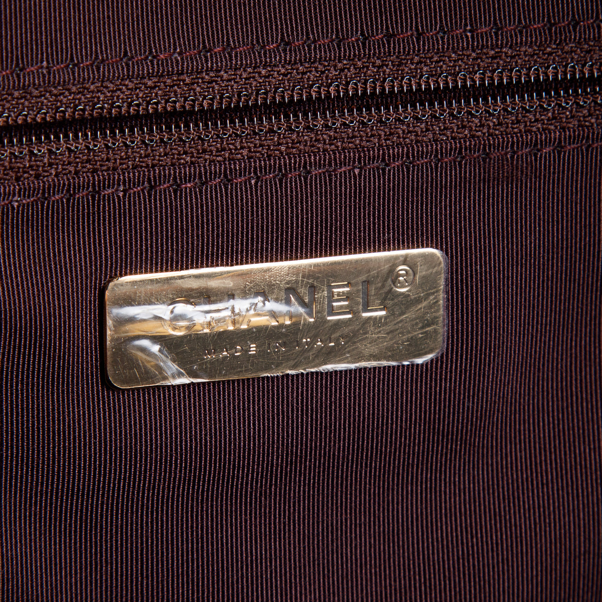 Chanel Gold Graffiti Printed Canvas Street Spirit Backpack w/ Authenticity Card & Receipt