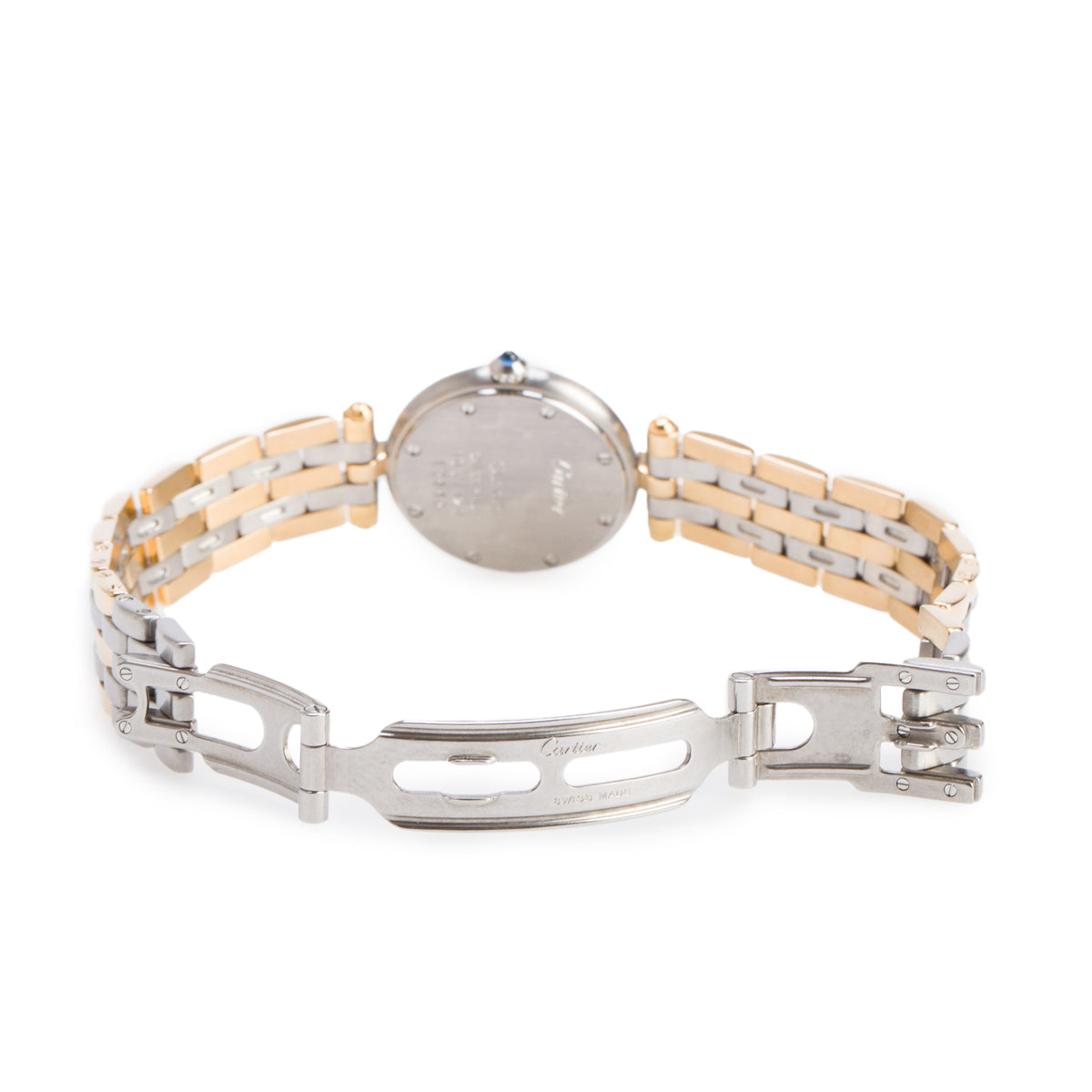 Cartier Stainless Steel & 18k Yellow Gold Panthere De Cartier Vendome 24 MM Quartz Watch