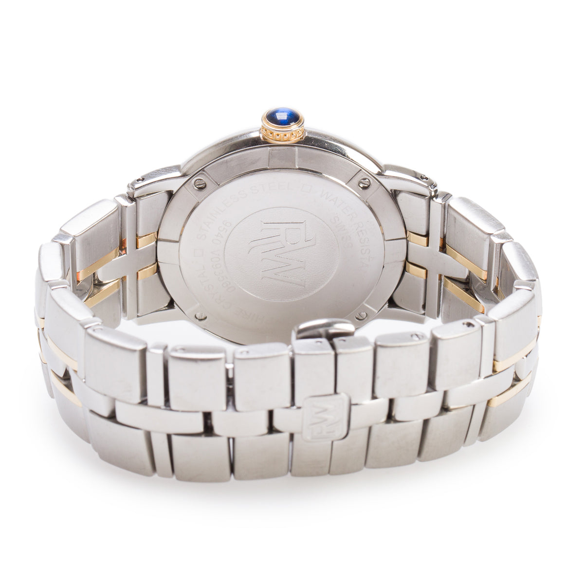 Raymond Weil Two-Tone Stainless Steel Parsifal 387 MM Quartz Watch White Dial