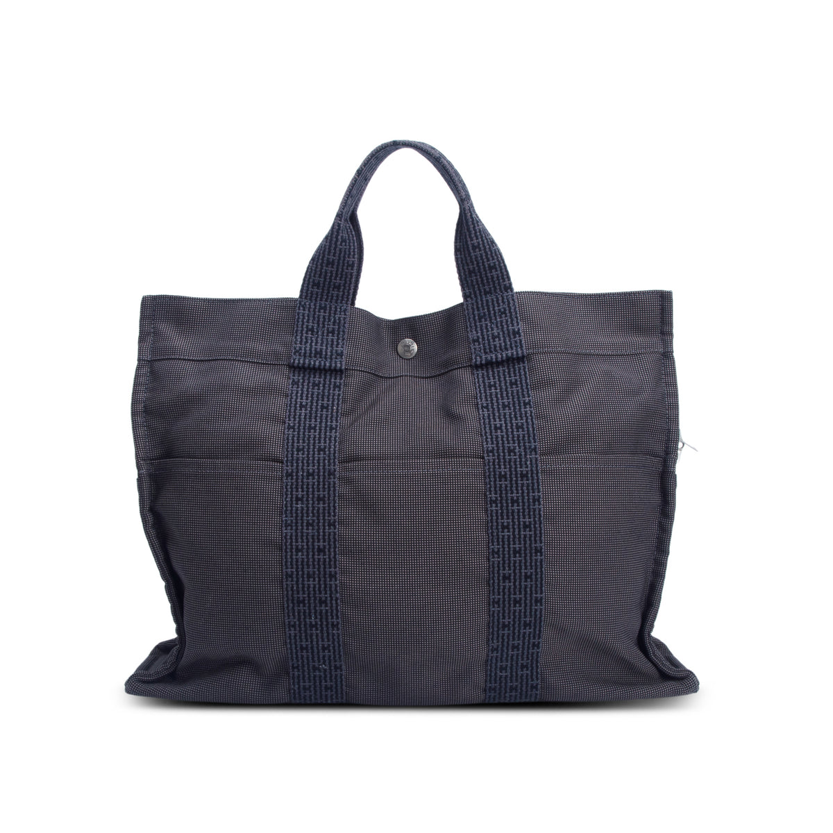 Hermes Grey Toile Herline MM