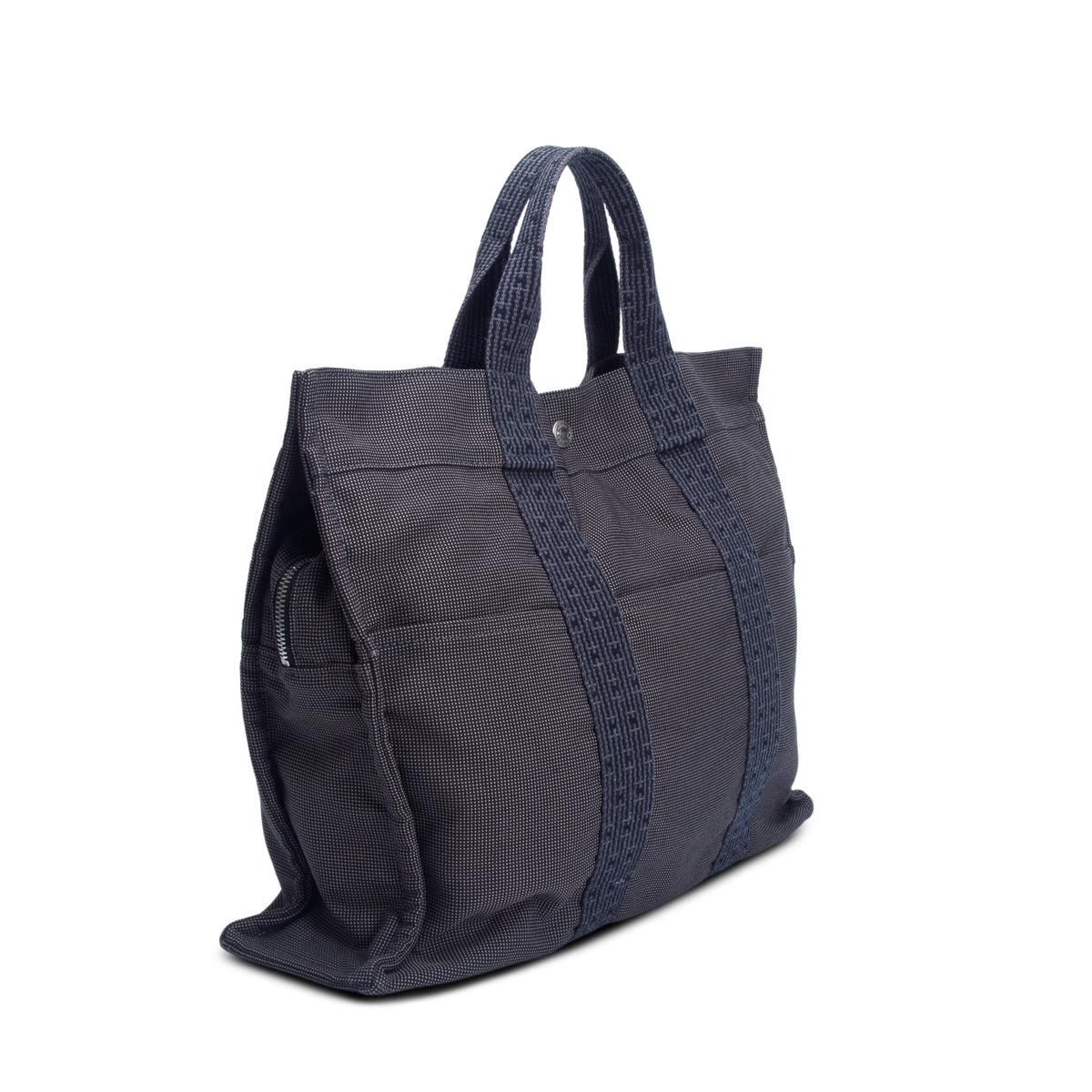 Hermes Grey Toile Herline MM
