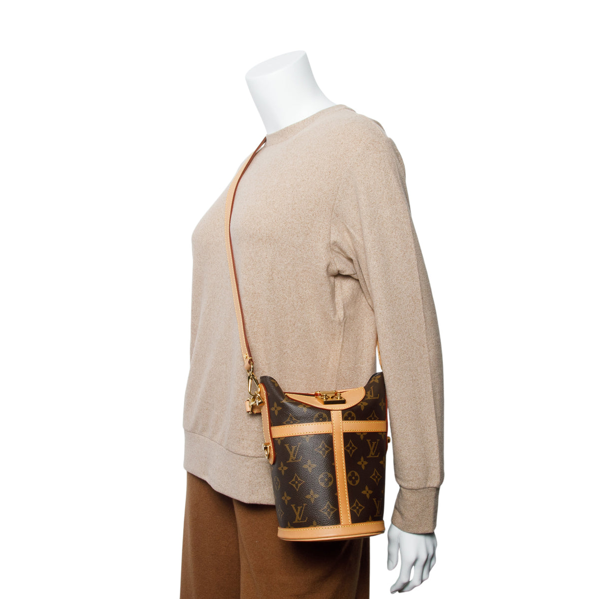 Louis Vuitton Monogram Duffle Bag w/ Strap