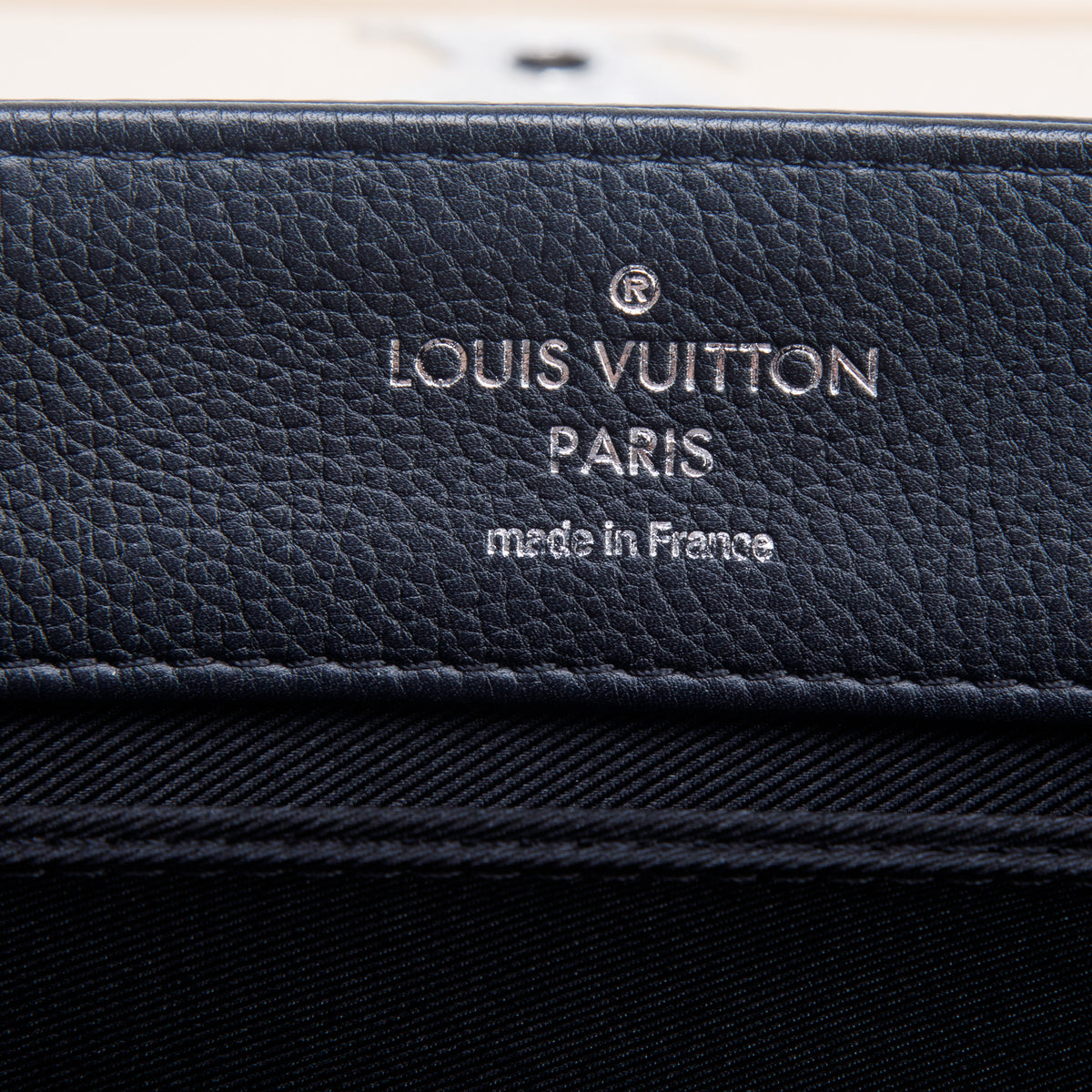 Louis Vuitton Beige/Black Calfskin My Lockme II Top Handle w/ Strap