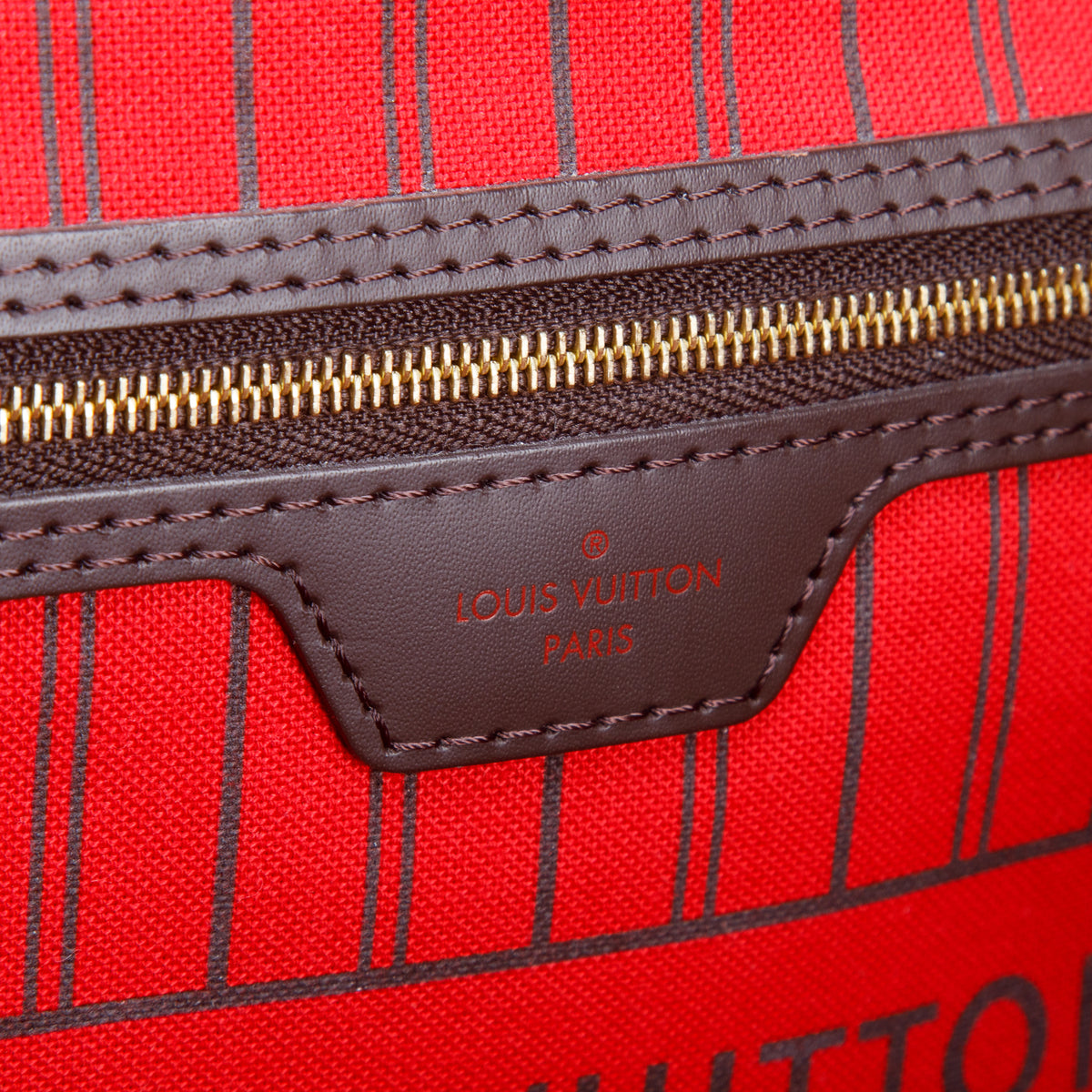 Louis Vuitton Damier Ebene Neverfull MM w/ Box