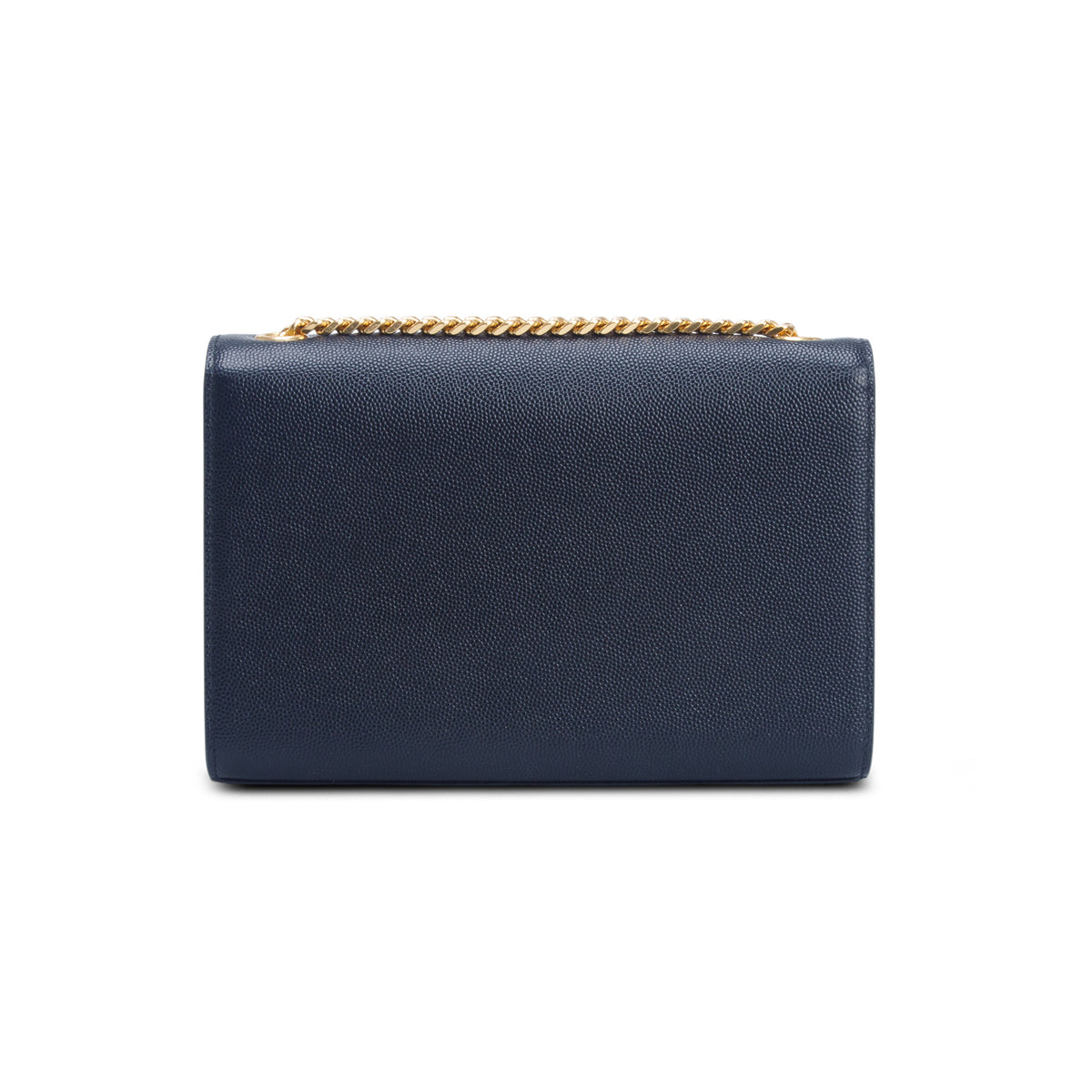 Saint Laurent 2025 Black Grain De Poudre Small Kate Chain Bag w/ Box & Receipt