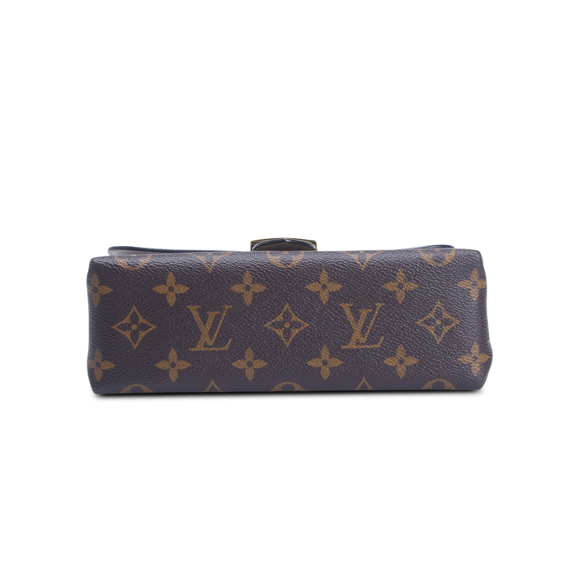 Louis Vuitton Monogram Cream Leather Locky BB w/ Strap