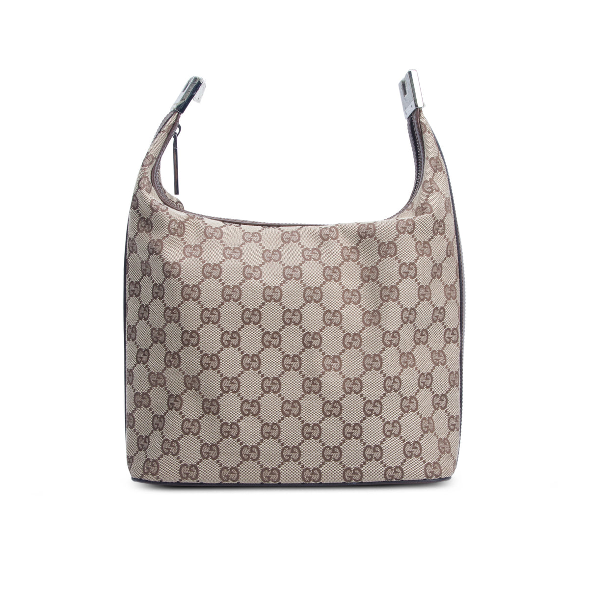 Gucci Monogram GG Clasp Hobo