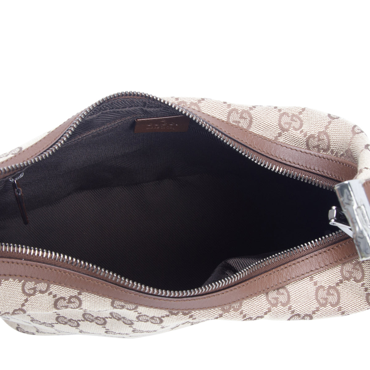 Gucci Monogram GG Clasp Hobo