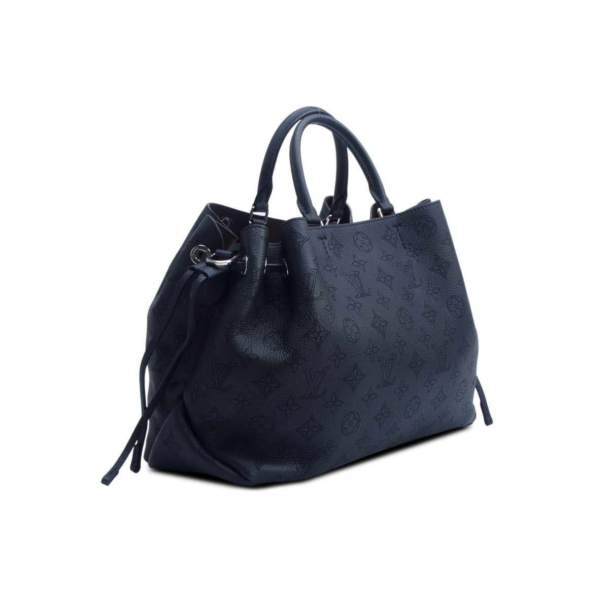 Louis Vuitton Black Monogram Mahina Bella Tote w/ Straps