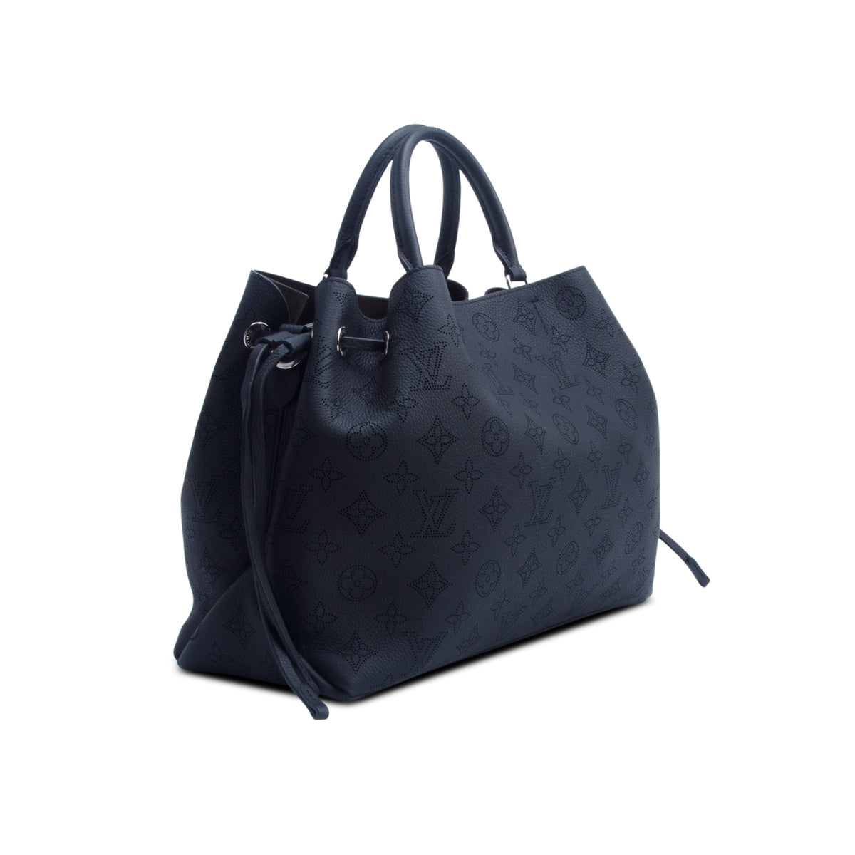 Louis Vuitton Black Monogram Mahina Bella Tote w/ Straps