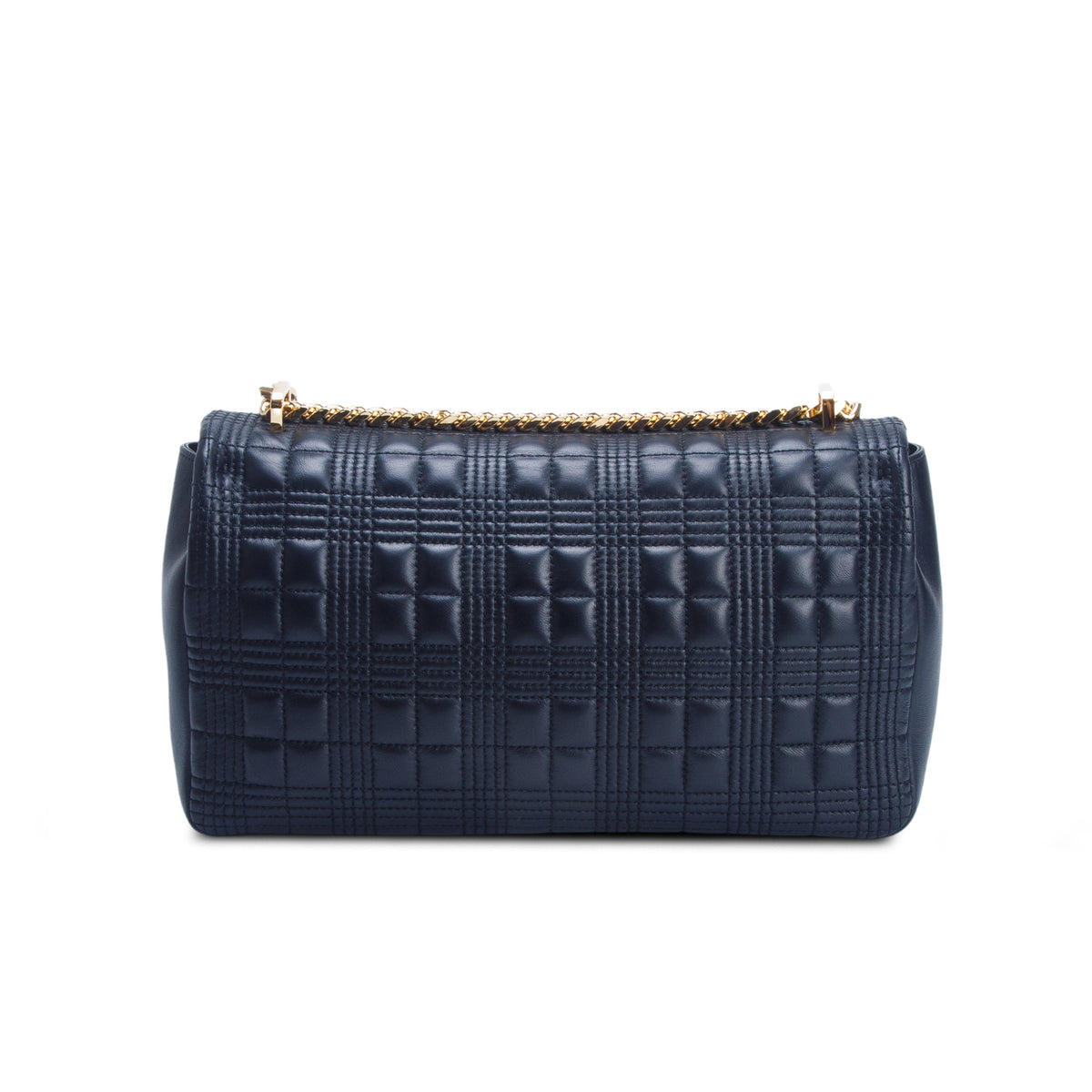 Burberry Black Lambskin Quilted Medium Lola Bag w/ Box