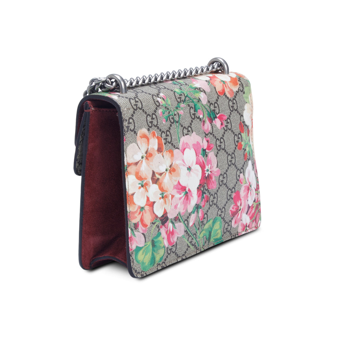 Gucci GG Supreme Monogram Blooms Dionysus Mini Shoulder Bag