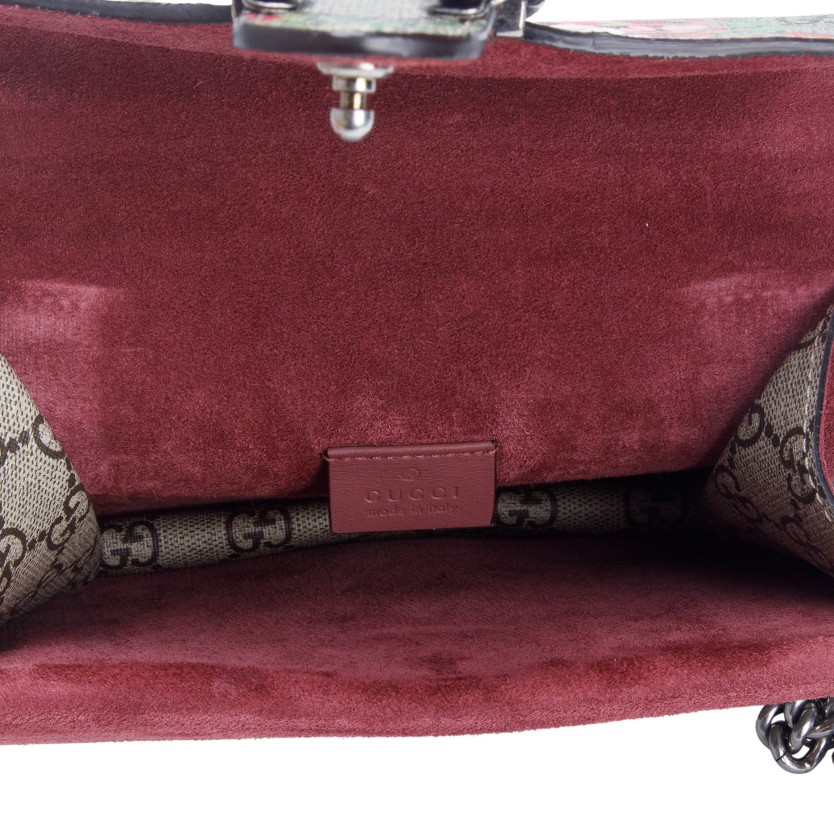 Gucci GG Supreme Monogram Blooms Dionysus Mini Shoulder Bag
