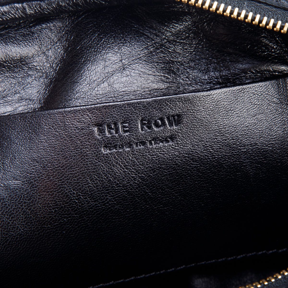 The Row Black Nylon Belt Bag