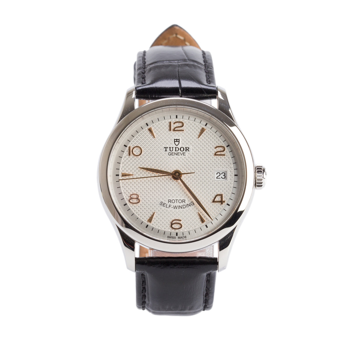 Tudor 2026 Stainless Steel 1926 36 MM Automatic Watch Silver Dial 91450 w/ Box & Papers
