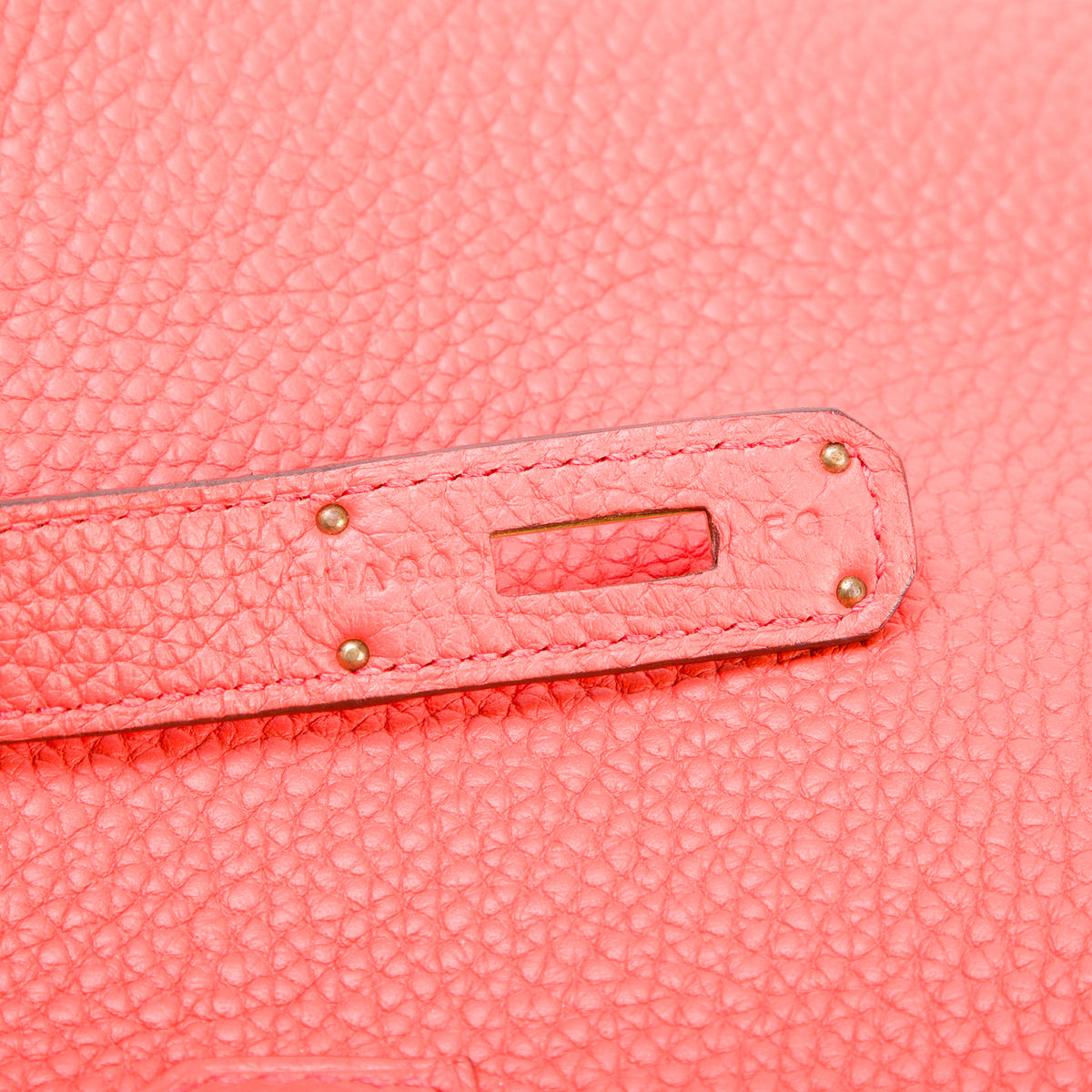 Hermes Orange Feu Taurillon Clemence Birkin 35