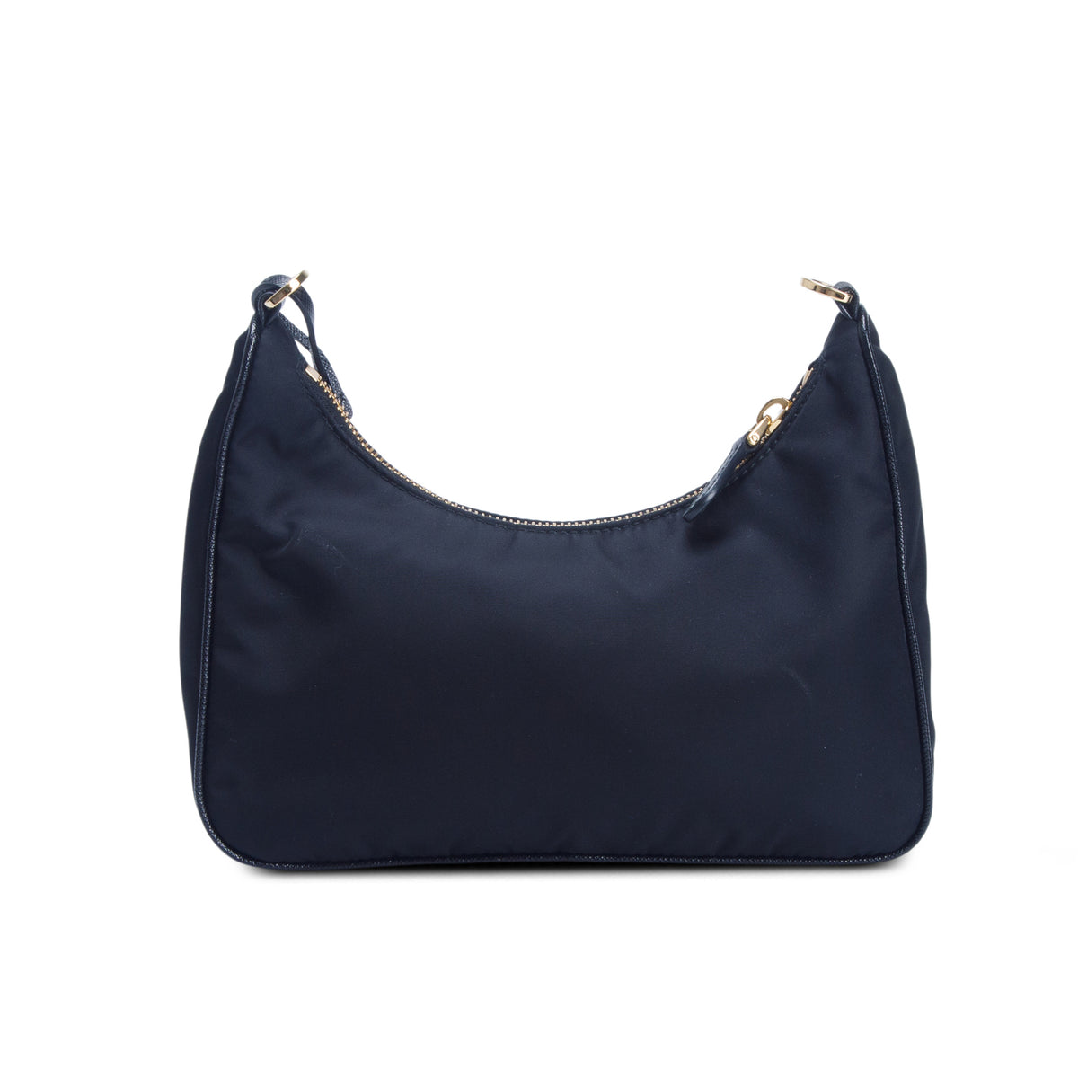 Prada Black Re-Edition 2005 Re-Nylon Bag w/ Box & Straps