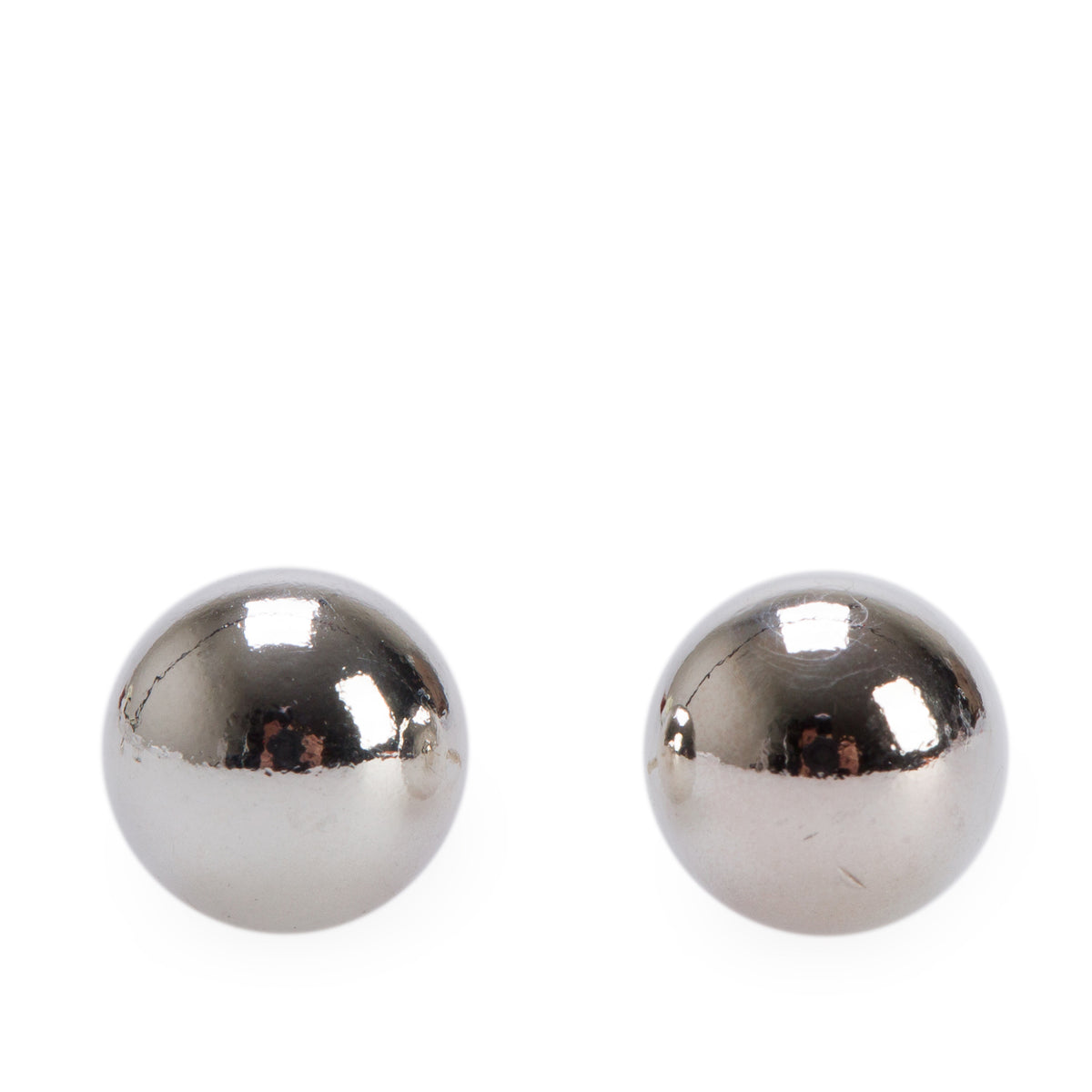 Tiffany & Co. Sterling Silver HardWear 8 MM Ball Earrings