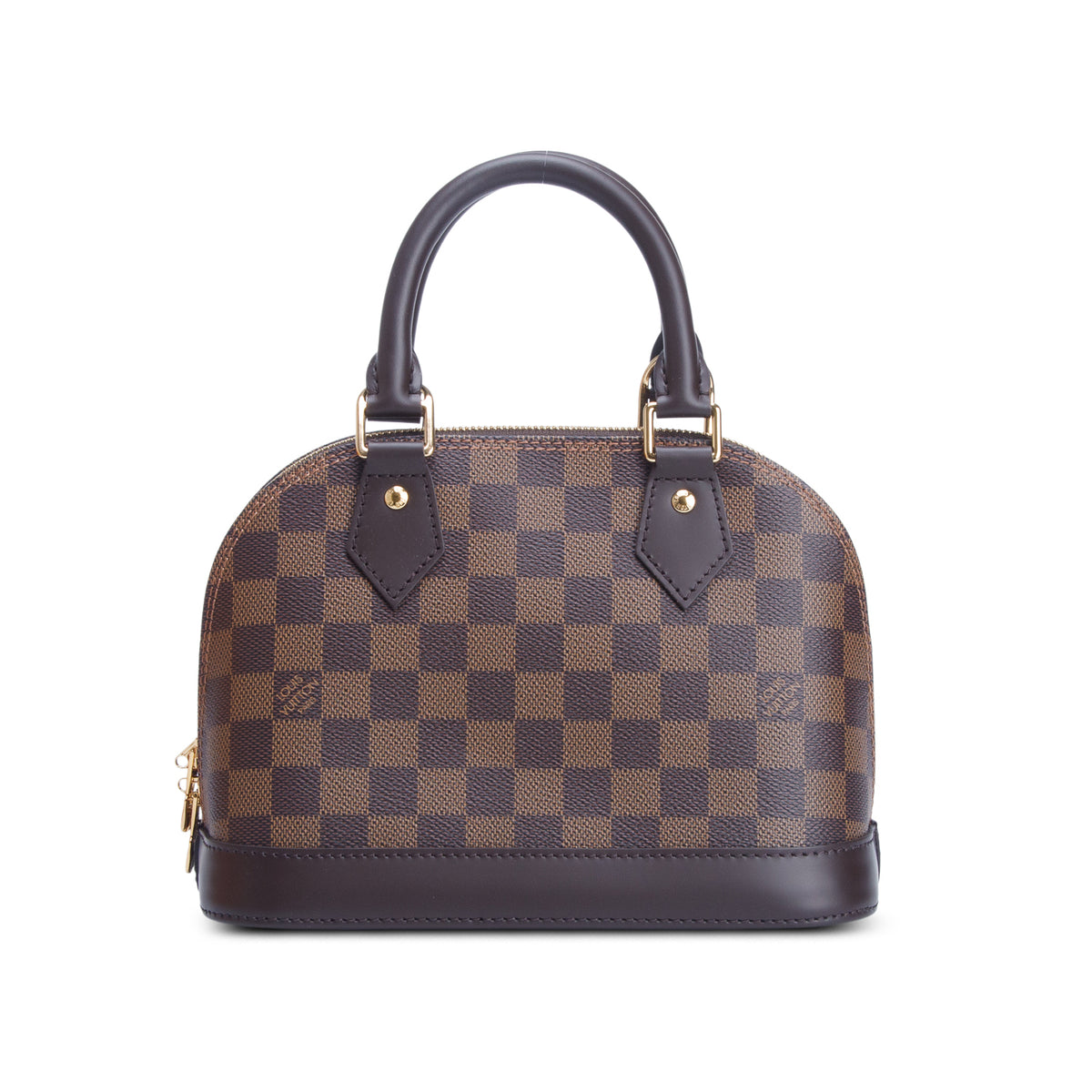Louis Vuitton 2021 Damier Ebene Alma BB w/ Box, Strap & Receipt