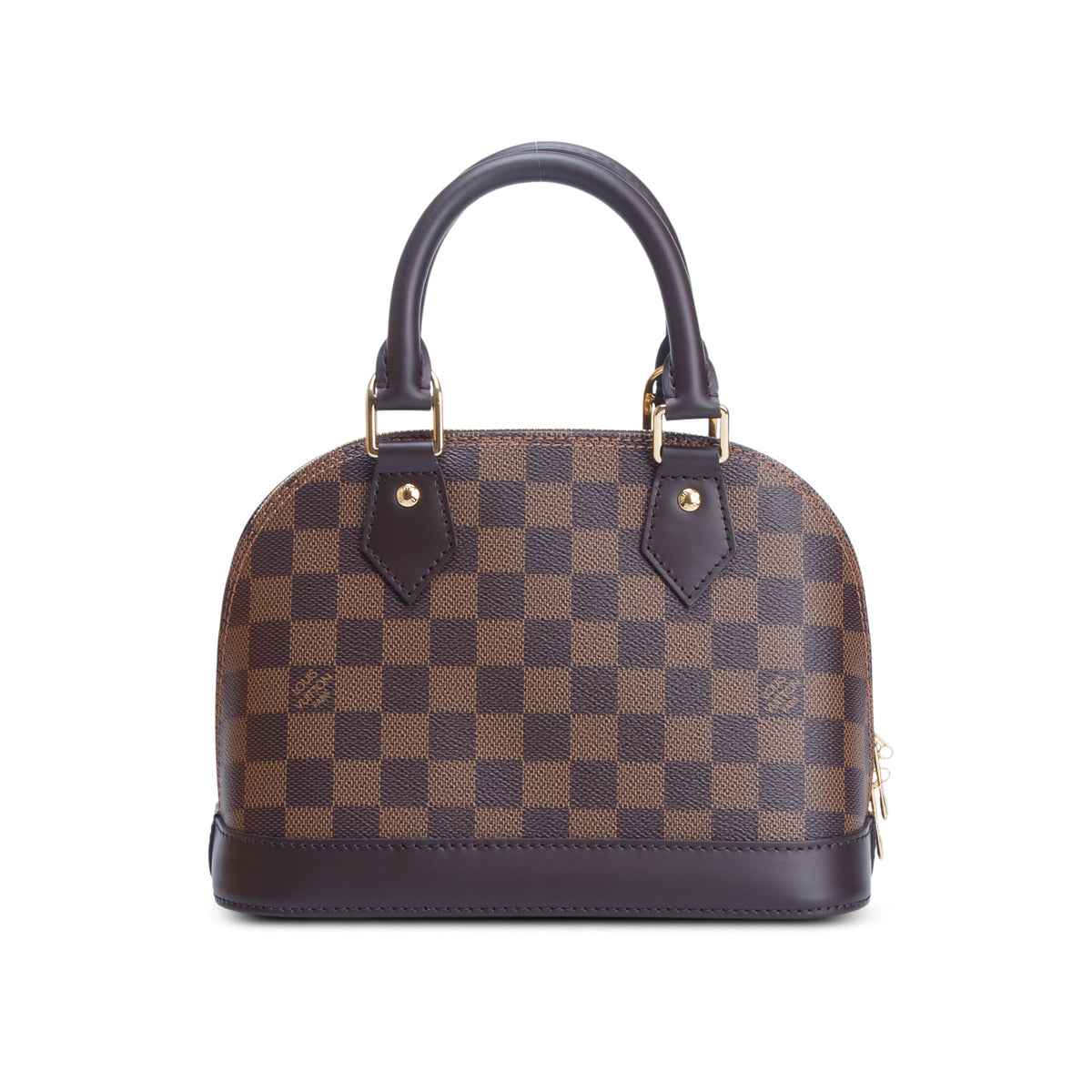 Louis Vuitton 2021 Damier Ebene Alma BB w/ Box, Strap & Receipt