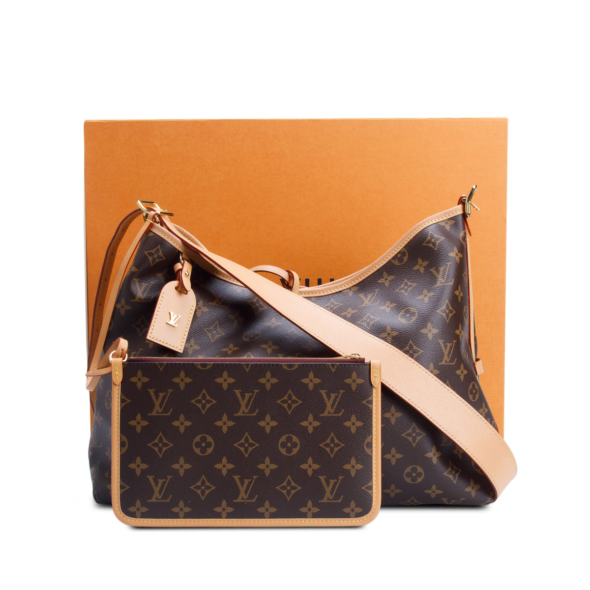 Louis Vuitton 2022 Monogram CarryAll MM w/ Box, Pouch & Receipt