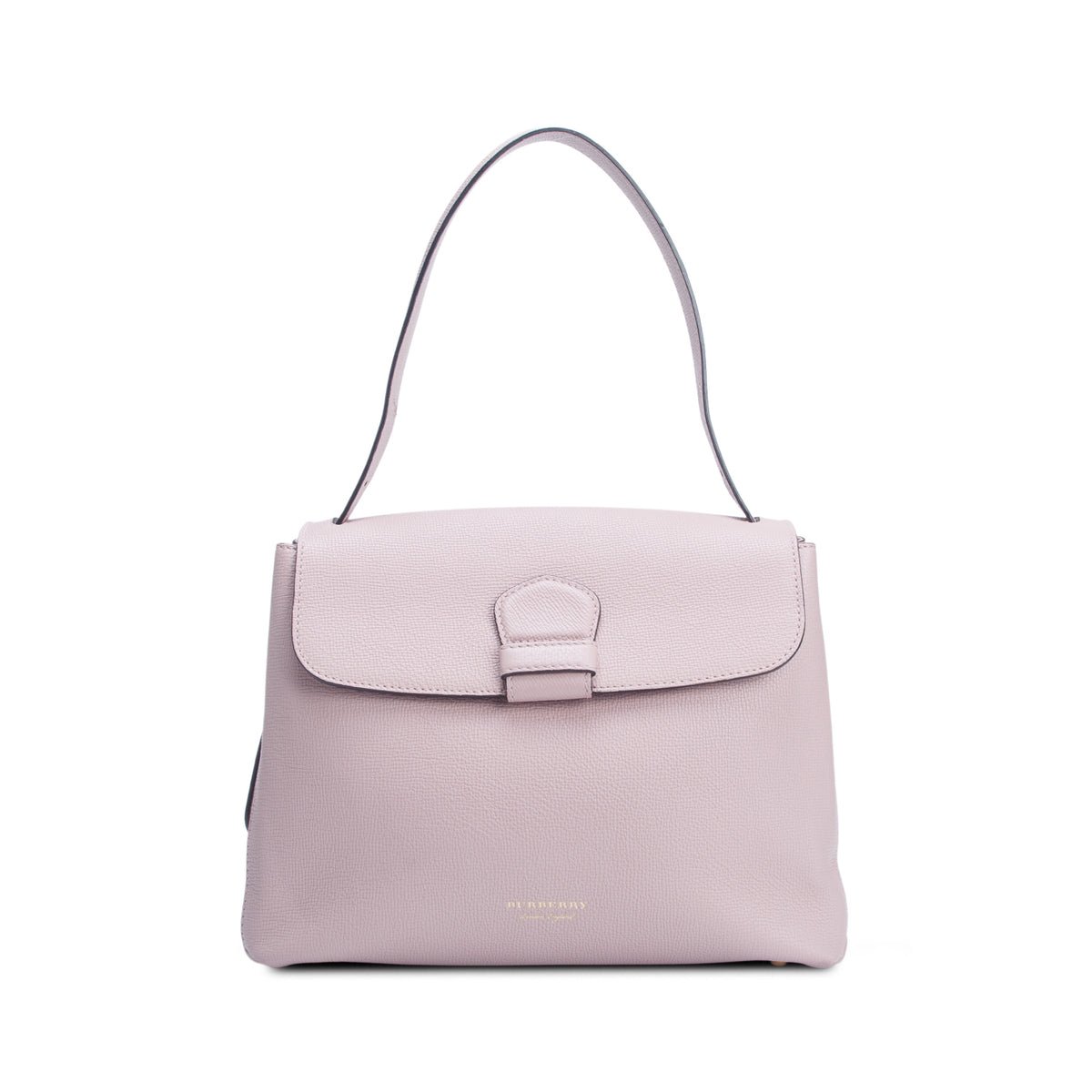 Burberry Pink Derby Calfskin House Check Medium Camberley Bag