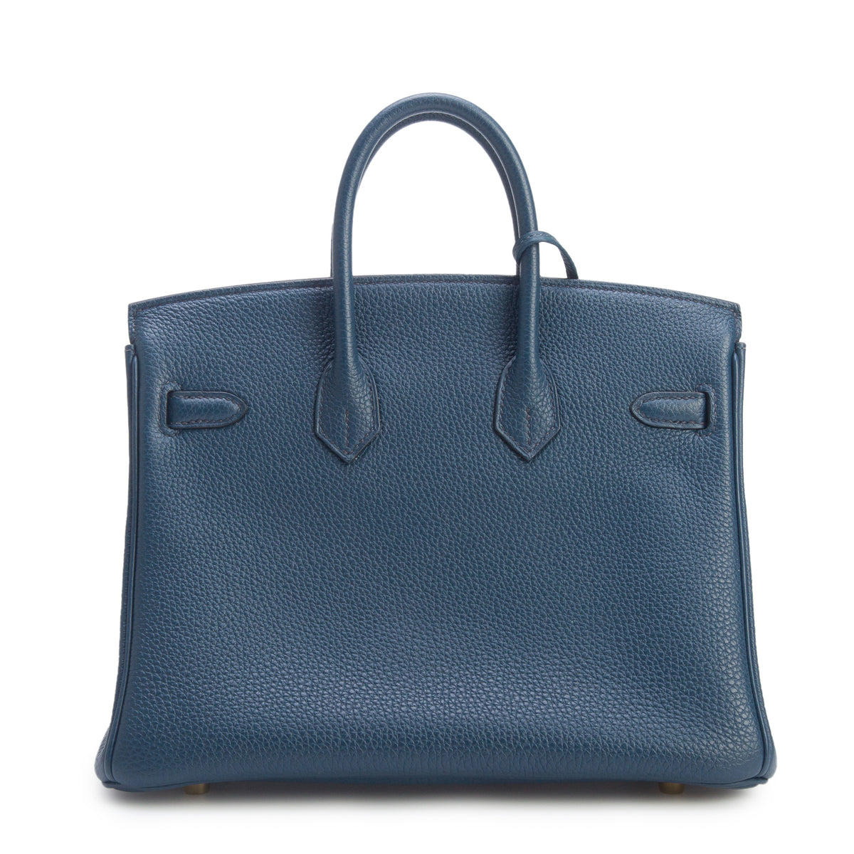 Hermes 2021 Bleu de Prusse Togo Calfskin Birkin 25 w/ Box