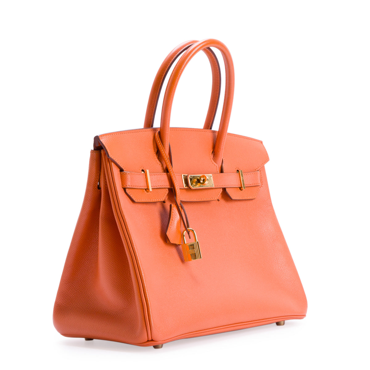 Hermes Orange Epsom Birkin 30 w/ Box
