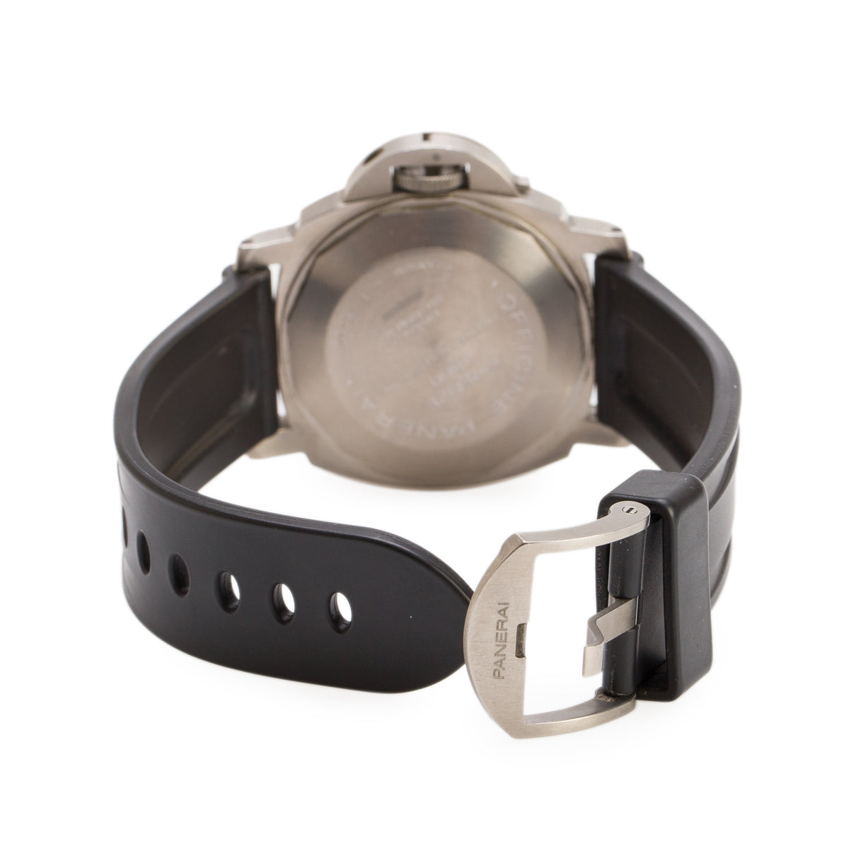 Panerai Titanium Luminor Submersible 44 MM Automatic Watch Black Dial PAM00025 w/ Box & Papers