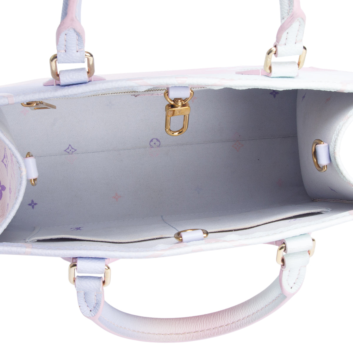 Louis Vuitton Sunrise Pastel Multicolor Monogram Giant Spring In The City Onthego PM w/ Strap