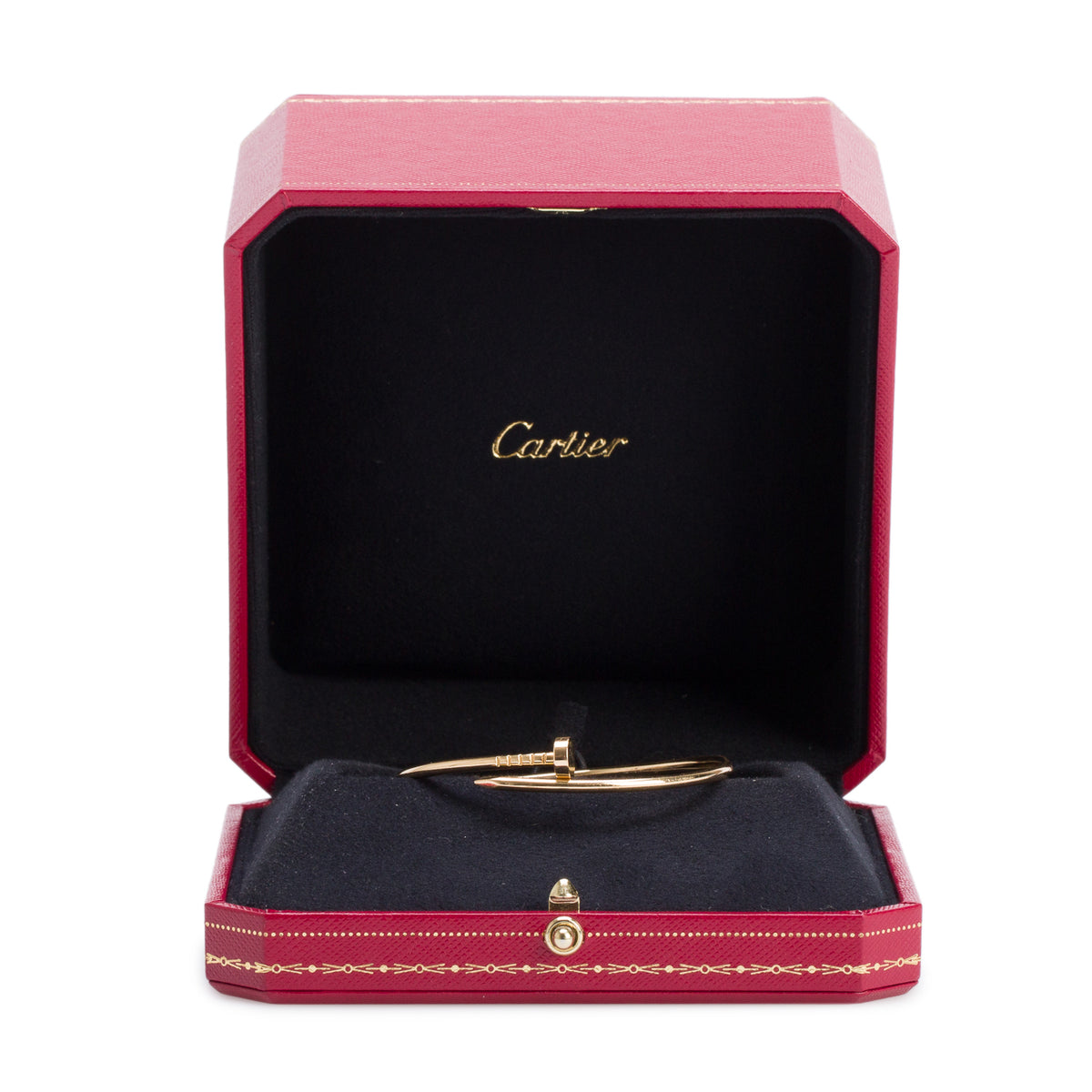 Cartier 18k Yellow Gold Juste Un Clou Bracelet, Small Model Size 17 w/ Box & Receipt