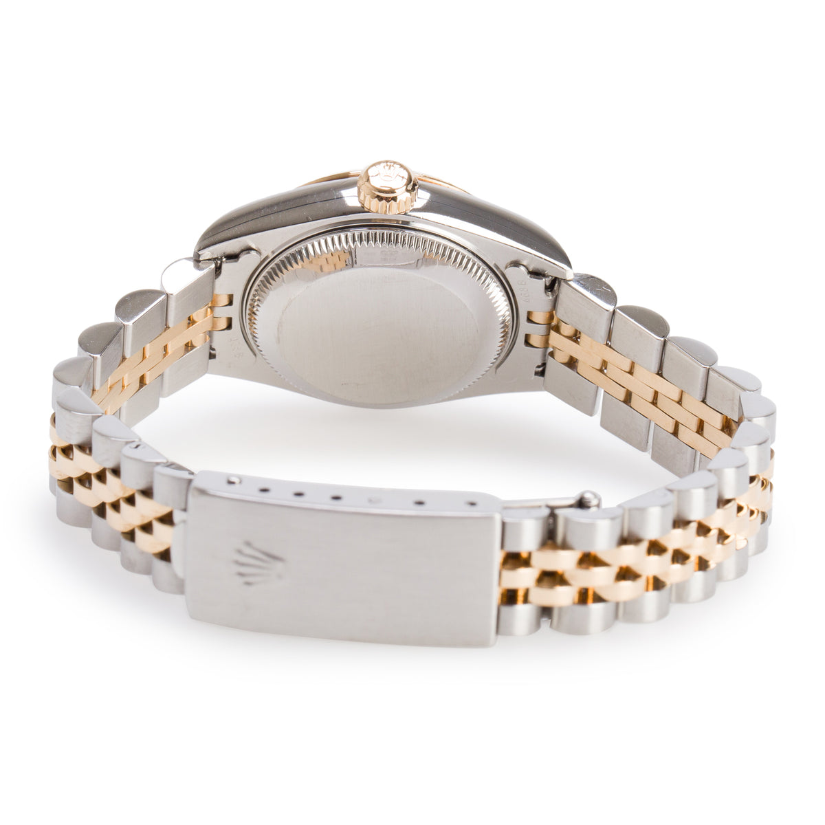Rolex Stainless Steel & 18k Yellow Gold Datejust 26 MM Watch White Roman Dial 79173 w/ Box & Papers
