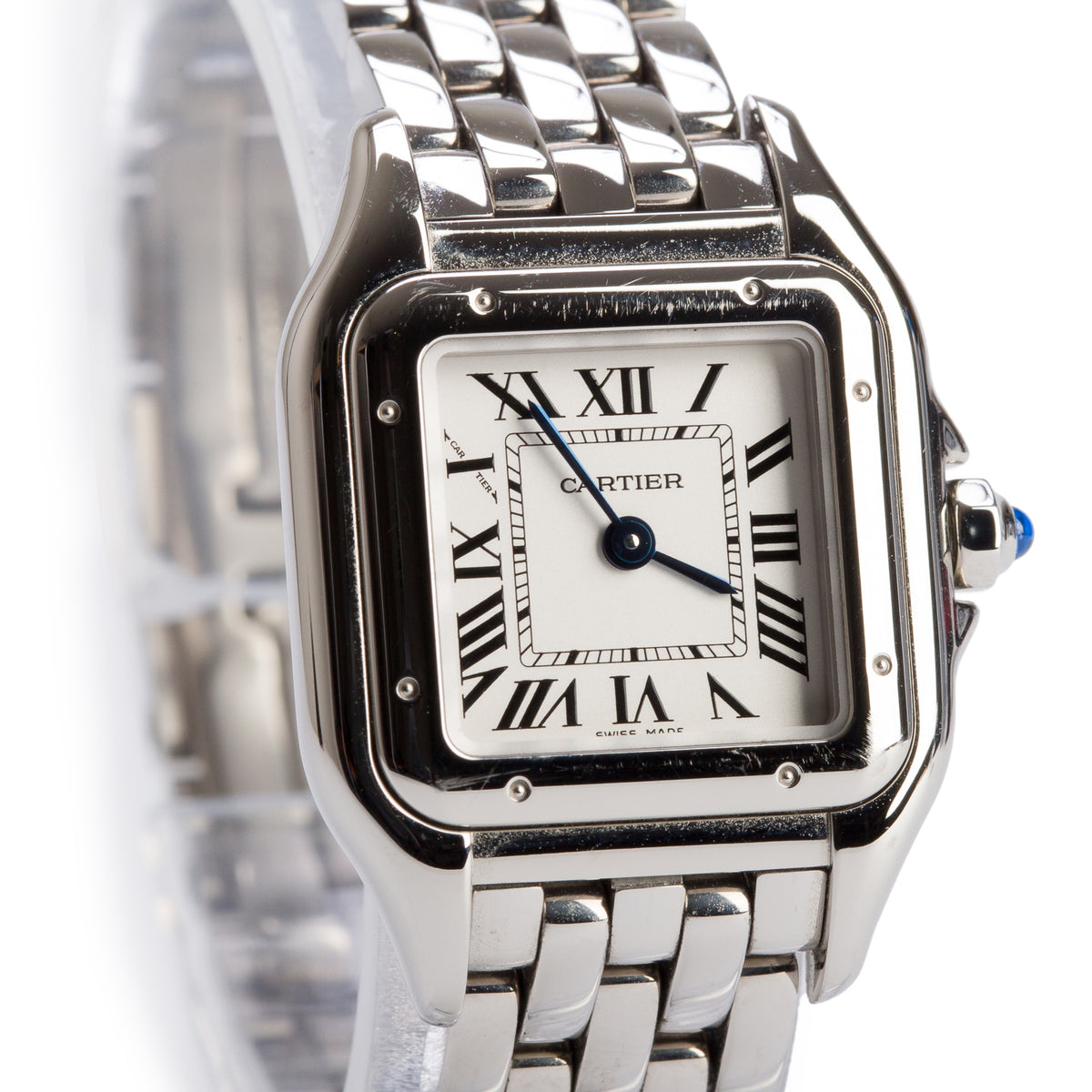 Cartier 2026 Stainless Steel Panthere de Cartier Watch, Small Model 4177 w/ Box & Papers