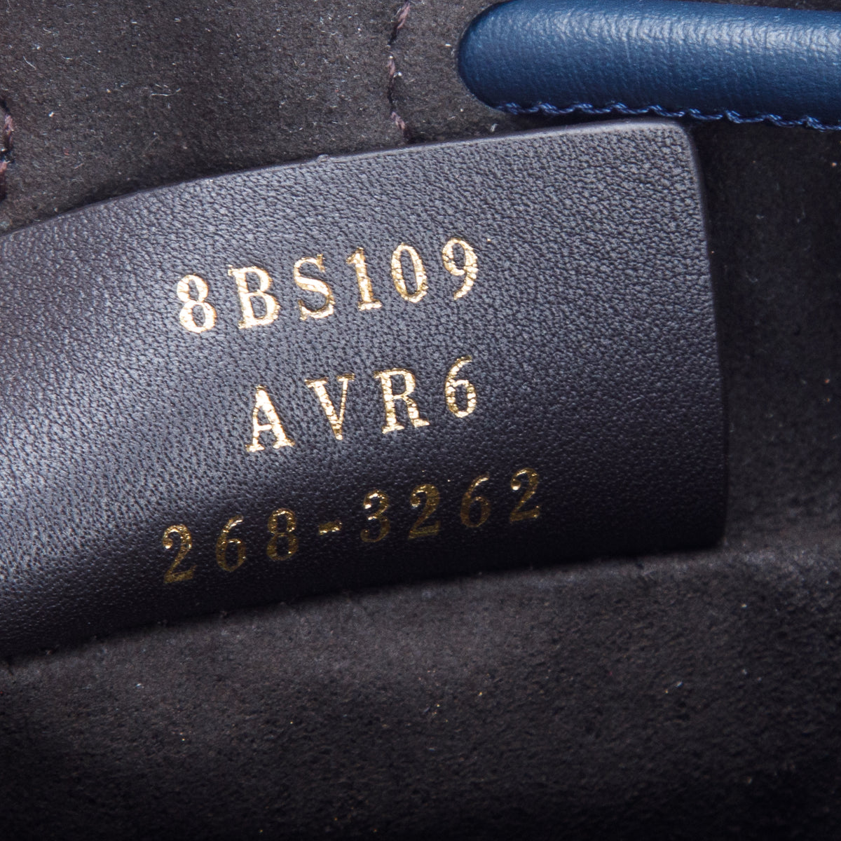 Fendi 2025 Blue Denim Effect Velvet FF Jacquard Vitello Mini Mon Tresor Bucket Bag w/ Box, Straps & Receipt