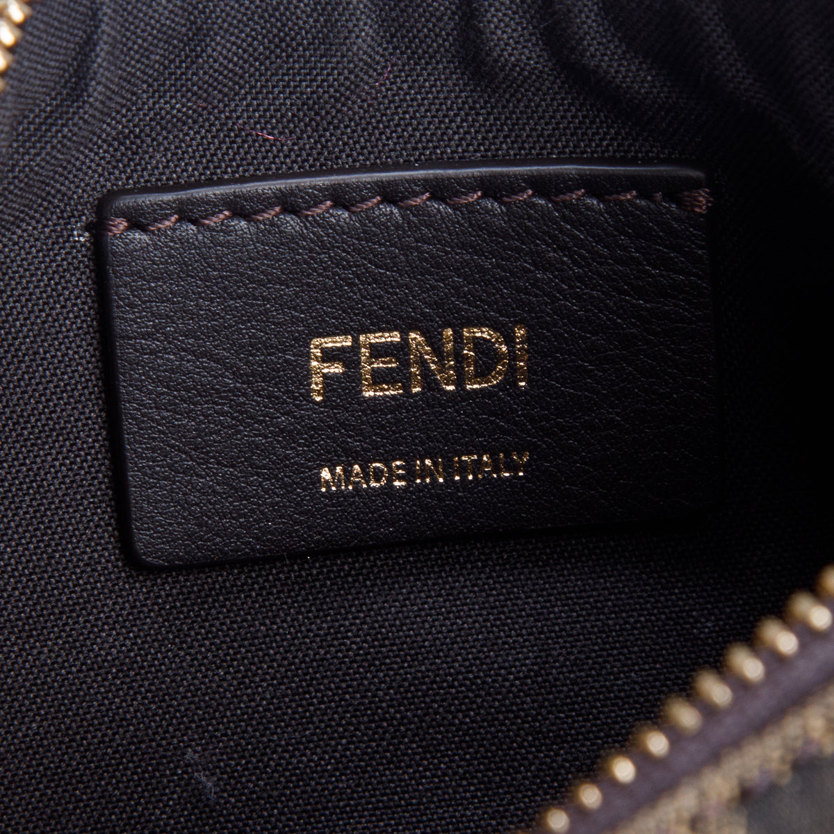 Fendi 2026 Brown FF Zucca Jacquard Mini Fendigraphy Bag w/ Box, Strap & Receipt