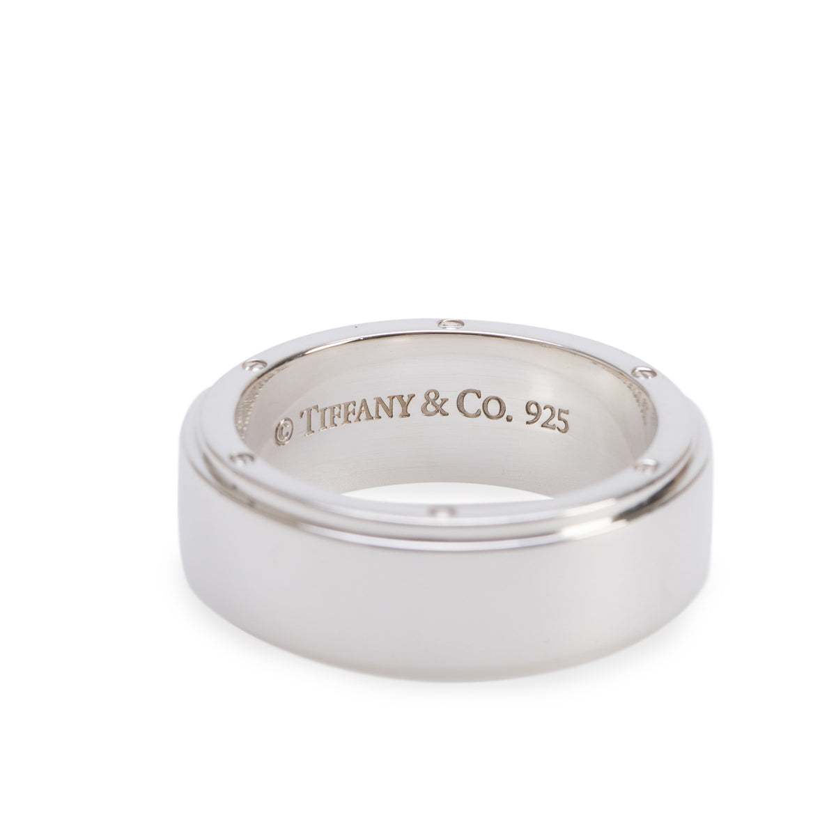 Tiffany & Co. Sterling Silver Metropolis Band Ring, Size 12