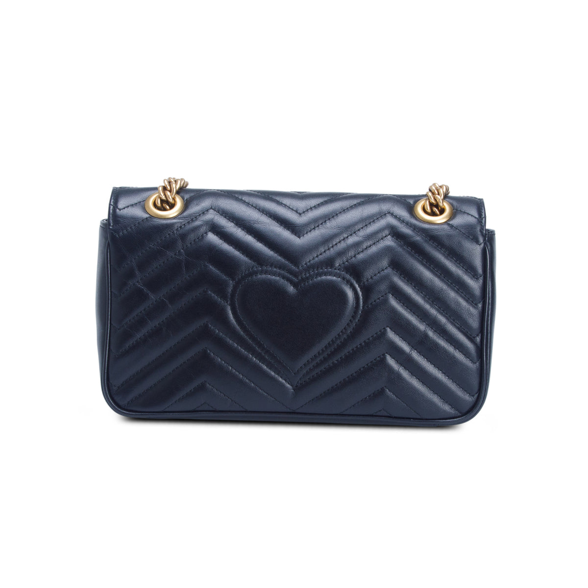 Gucci Black GG Marmont Matelasse Medium Shoulder Bag