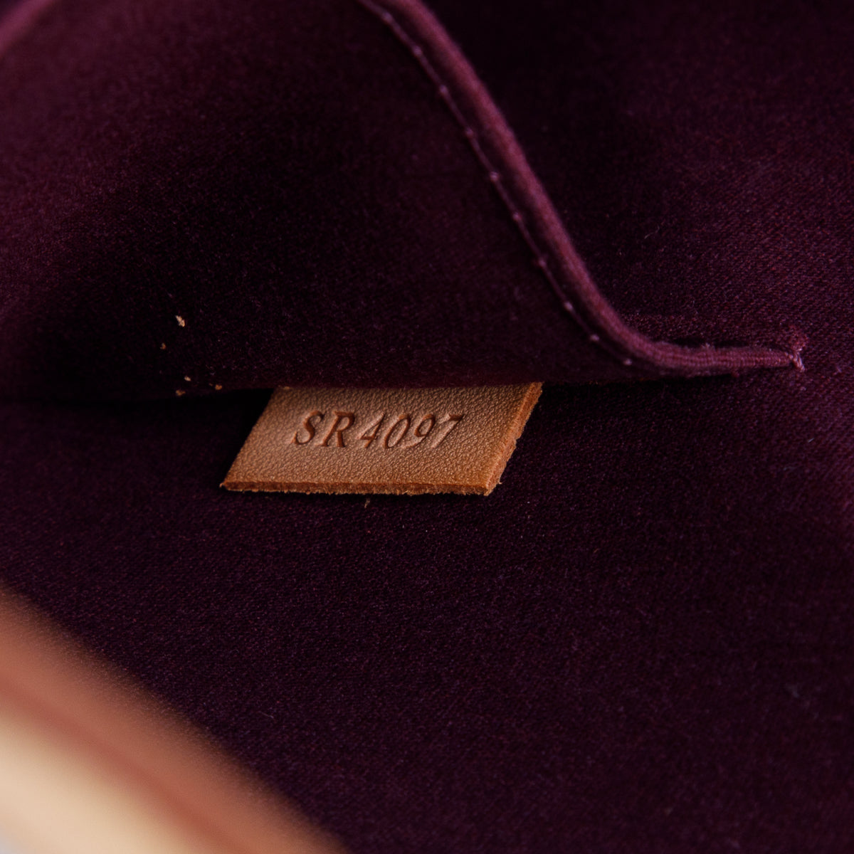 Louis Vuitton Burgundy Vernis Roxbury Drive w/ Strap